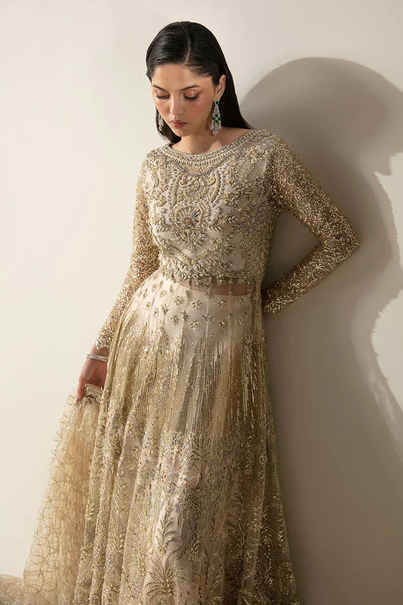 Mushq | Fleur Luxury Eid Pret | TALIAH - Wedding Dress - Maria Faisal