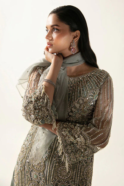 Mushq | Fleur Luxury Eid Pret | Meline - Wedding Dress - Maria Faisal