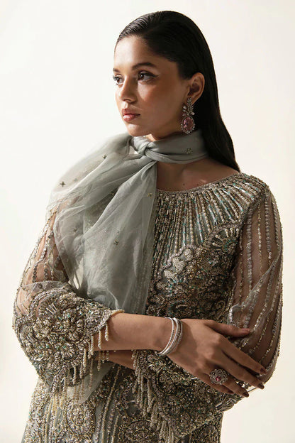 Mushq | Fleur Luxury Eid Pret | Meline - Wedding Dress - Maria Faisal