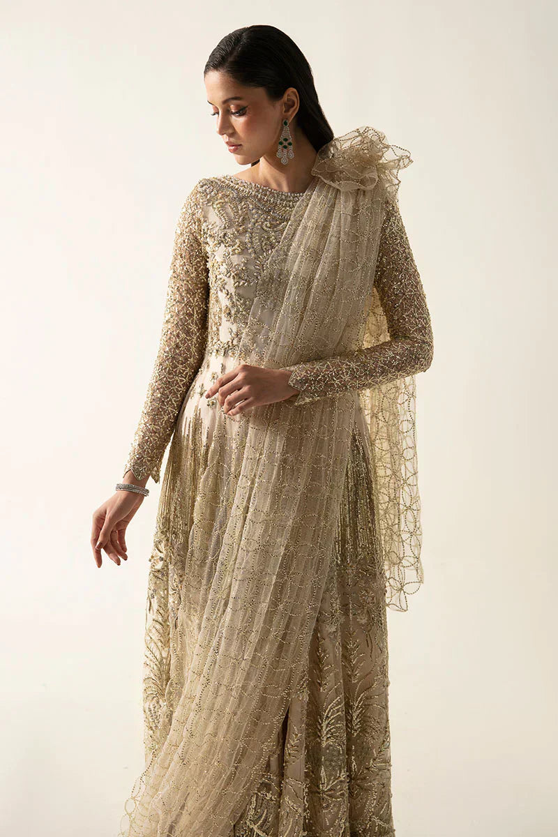 Mushq | Fleur Luxury Eid Pret | TALIAH - Wedding Dress - Maria Faisal