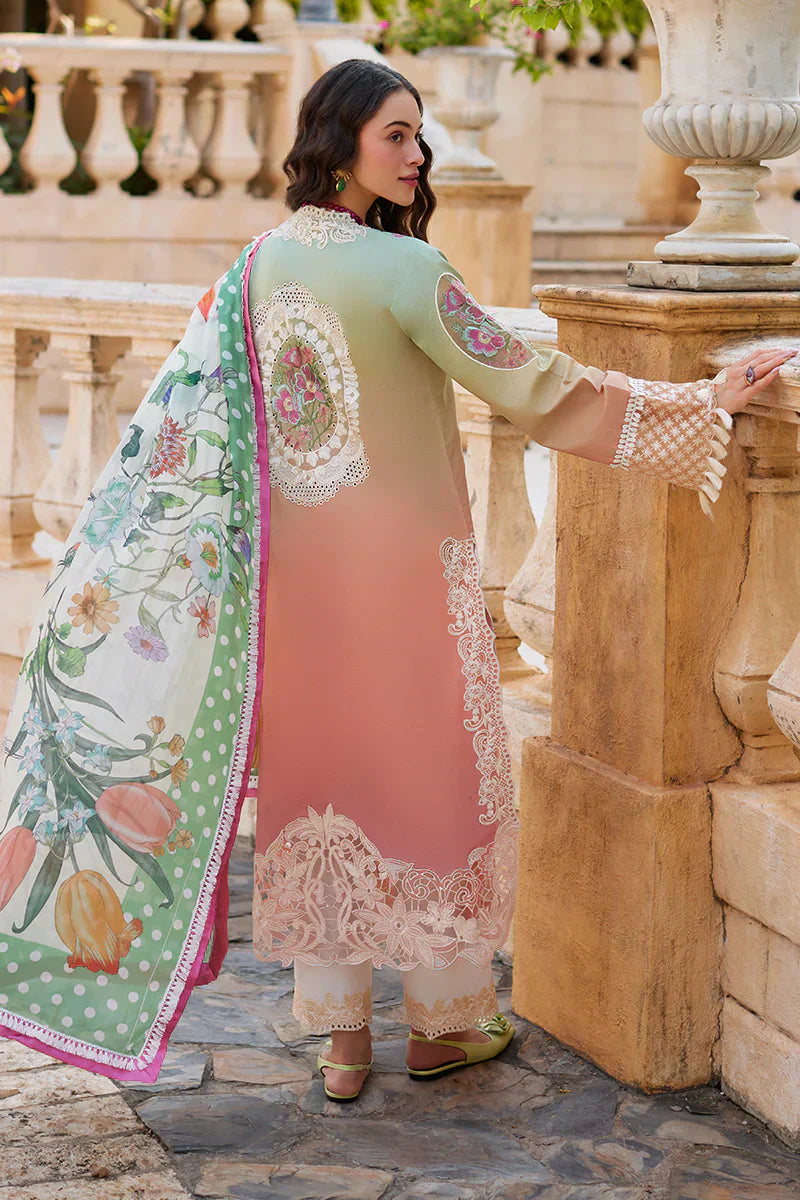Mushq | Te Amo Luxury Lawn 24 | VENICE VERVE - Wedding Dress - Maria Faisal