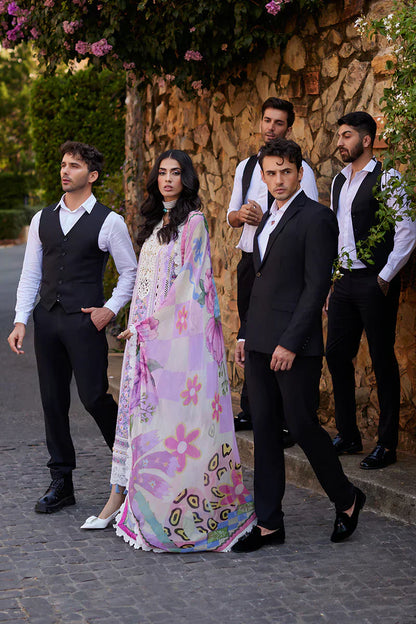Mushq | Te Amo Luxury Lawn 24 | AMALFI ALURE - Wedding Dress - Maria Faisal