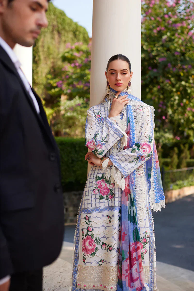 Mushq | Te Amo Luxury Lawn 24 | BELLA BELLEZA - Wedding Dress - Maria Faisal