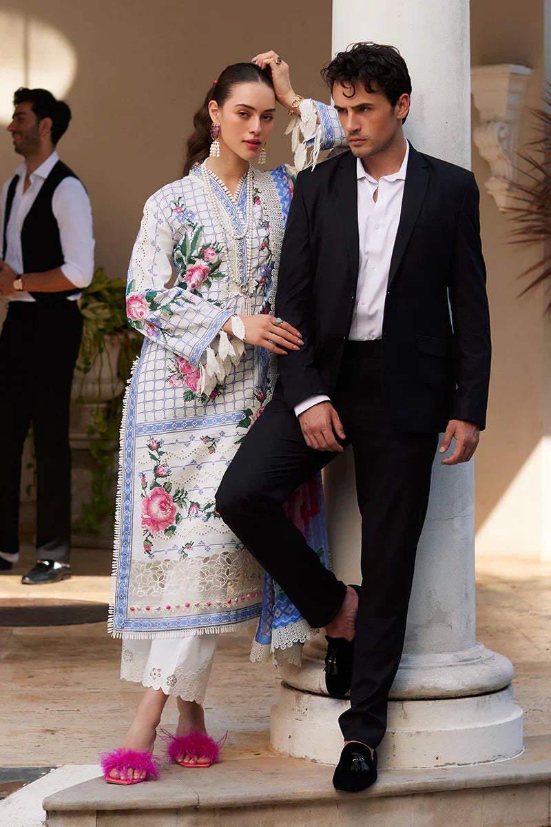 Mushq | Te Amo Luxury Lawn 24 | BELLA BELLEZA - Wedding Dress - Maria Faisal