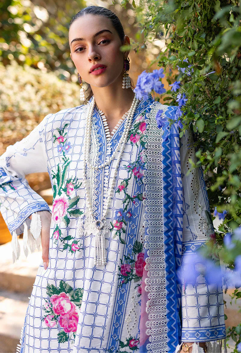 Mushq | Te Amo Luxury Lawn 24 | BELLA BELLEZA - Wedding Dress - Maria Faisal