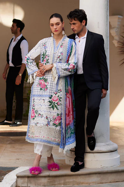 Mushq | Te Amo Luxury Lawn 24 | BELLA BELLEZA - Wedding Dress - Maria Faisal