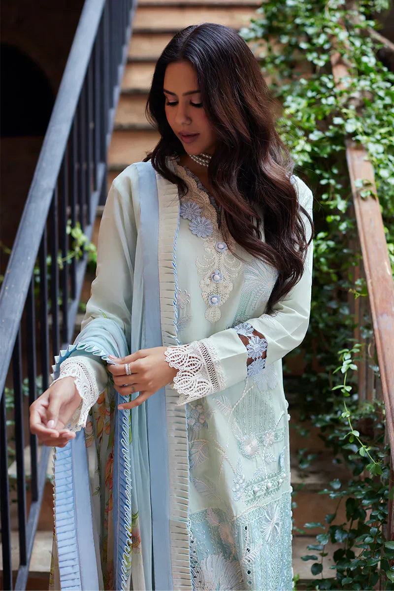 Mushq | Te Amo Luxury Lawn 24 | CAPRI CHARM - Wedding Dress - Maria Faisal