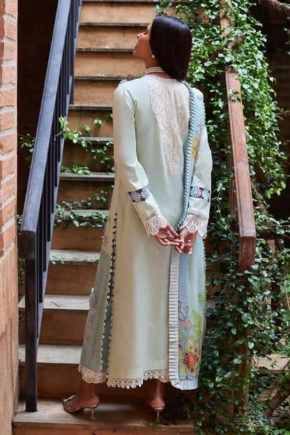 Mushq | Te Amo Luxury Lawn 24 | CAPRI CHARM - Wedding Dress - Maria Faisal