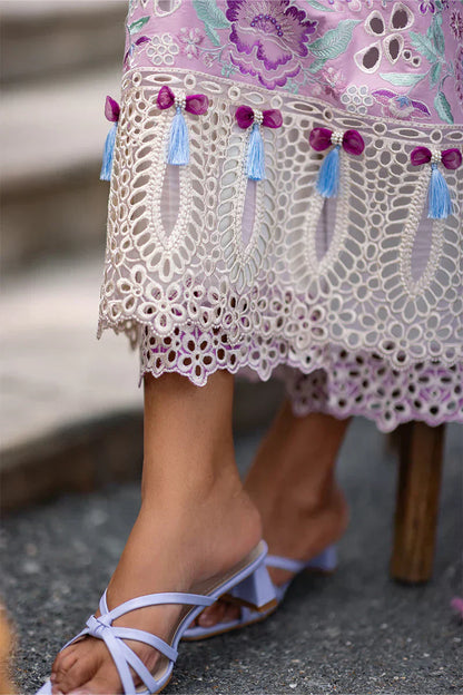 Mushq | Te Amo Luxury Lawn 24 | FLORENCE FINESSE - Wedding Dress - Maria Faisal