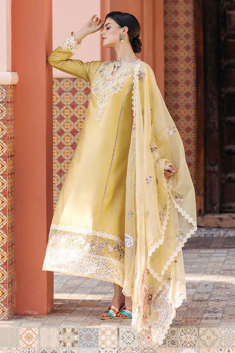 Mushq | Tehreem Luxury Pret 24 | GOLDEN GLIMMER - Wedding Dress - Maria Faisal