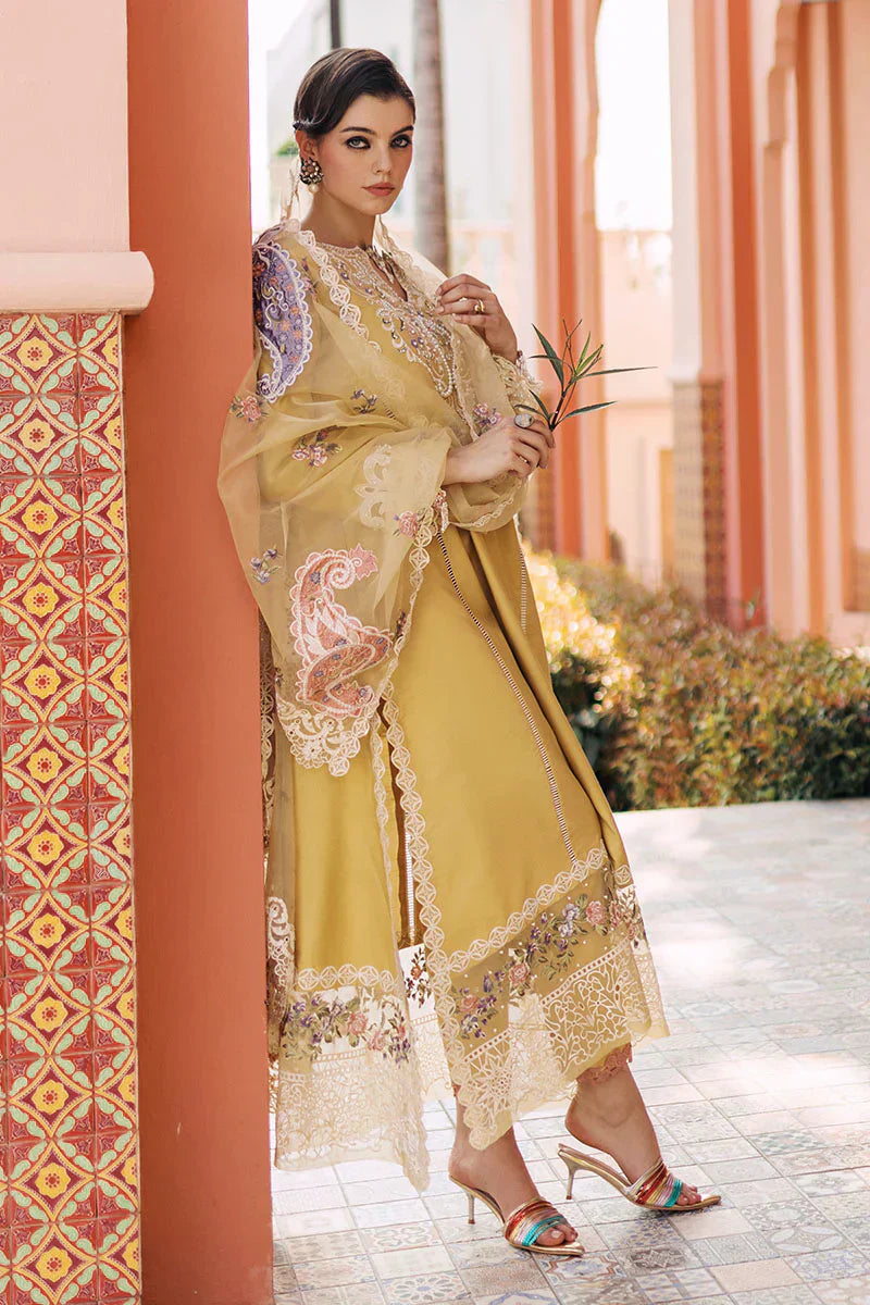 Mushq | Tehreem Luxury Pret 24 | GOLDEN GLIMMER - Wedding Dress - Maria Faisal