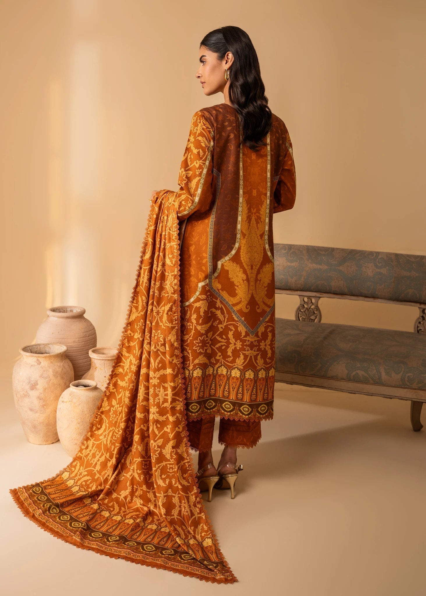 Nureh | Shades of Winter | LEILANI (AZ-04) - Ladies Clothes - Maria Faisal