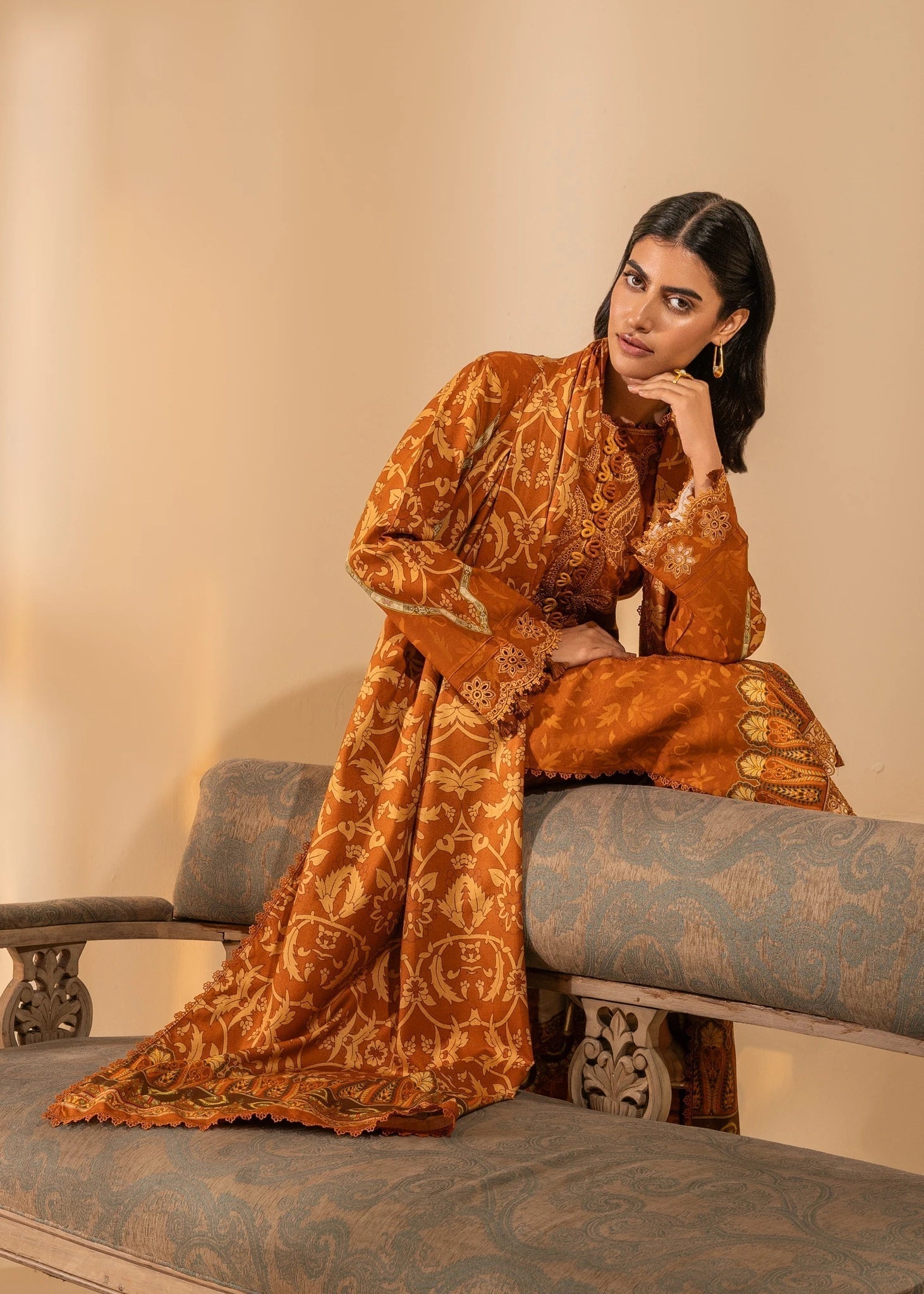 Nureh | Shades of Winter | LEILANI (AZ-04) - Ladies Clothes - Maria Faisal