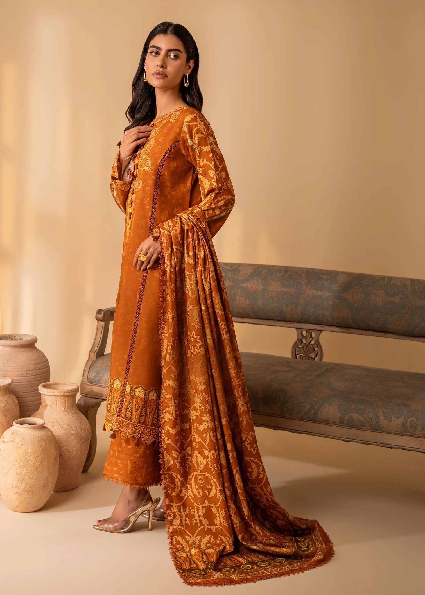 Nureh | Shades of Winter | LEILANI (AZ-04) - Ladies Clothes - Maria Faisal