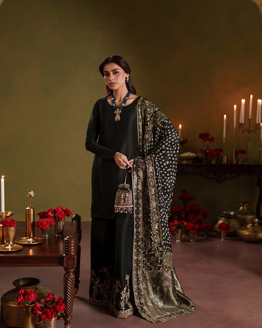 Faiza Saqlain | Lamia Wedding Formals | Myrna - Wedding Dress - available at Maria Faisal in UK and USA.