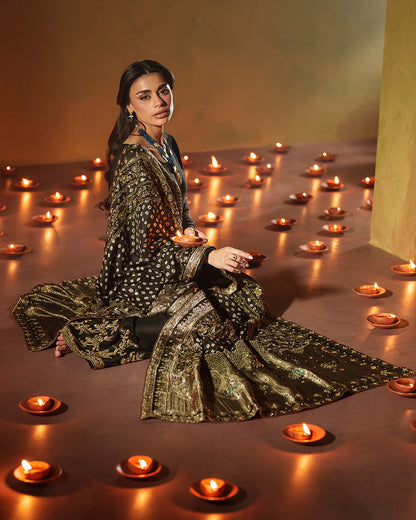 Faiza Saqlain | Lamia Wedding Formals | Myrna - Wedding Dress - available at Maria Faisal in UK and USA.