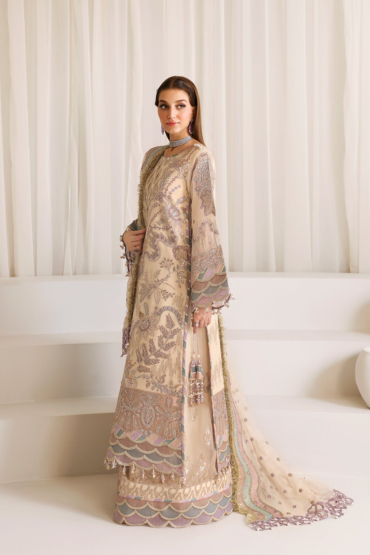 Alizeh | La Ruha Wedding Formals | AF-CH-2177-Mysa - Pakistani Dress - Maria Faisal