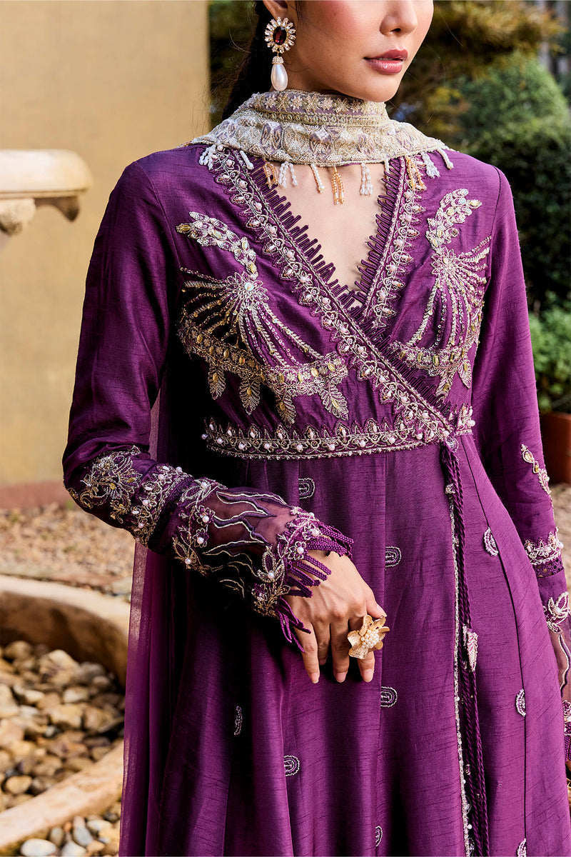 Mysie | Festive 26 | PERILLA - Luxury Dress - available at Maria Faisal in UK and USA.