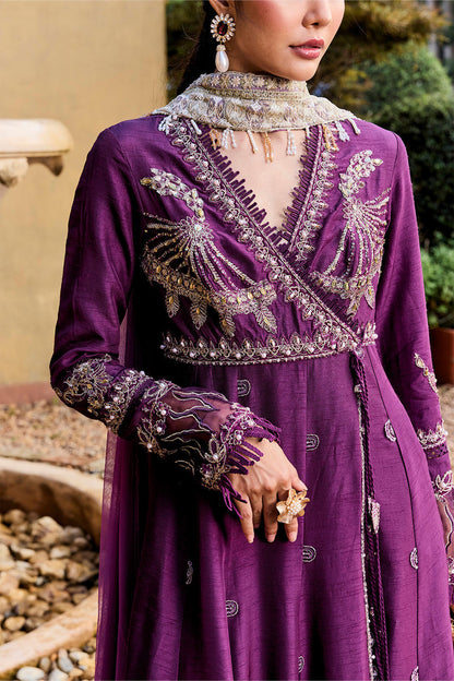 Mysie | Festive 26 | PERILLA - Luxury Dress - available at Maria Faisal in UK and USA.