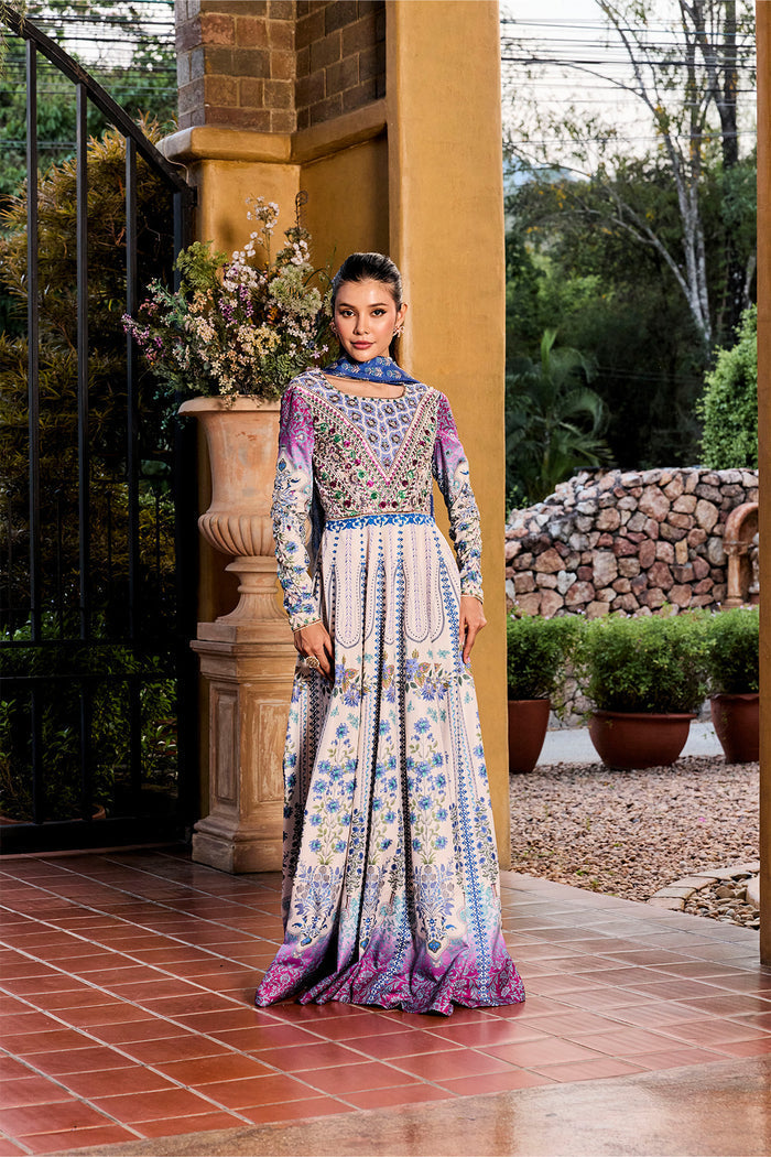 Mysie | Festive 26 | FARYAL - Luxury Dress - available at Maria Faisal in UK and USA.