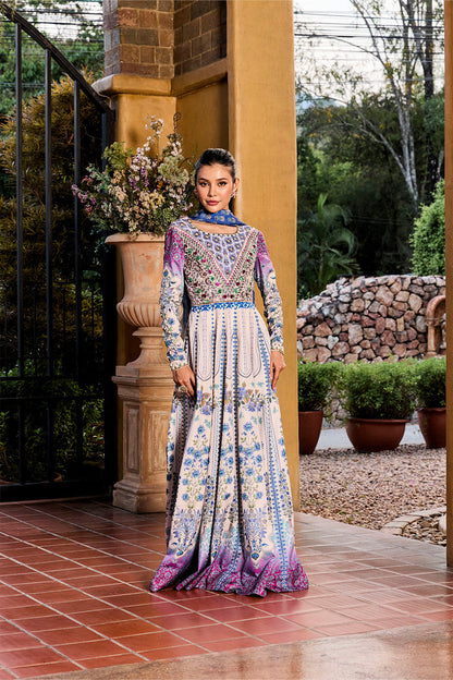 Mysie | Festive 26 | FARYAL - Luxury Dress - available at Maria Faisal in UK and USA.