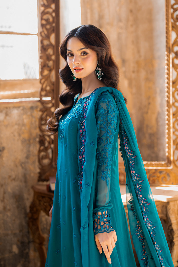 Azure | Ensembles Embroidered Formals | Mystic Teal