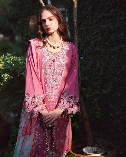 Mushq | The Secret Garden Lawn | Mystic Camellia - Luxury Dress - available at Maria Faisal in UK and USA.