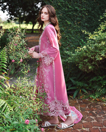 Mushq | The Secret Garden Lawn | Mystic Camellia - Luxury Dress - available at Maria Faisal in UK and USA.