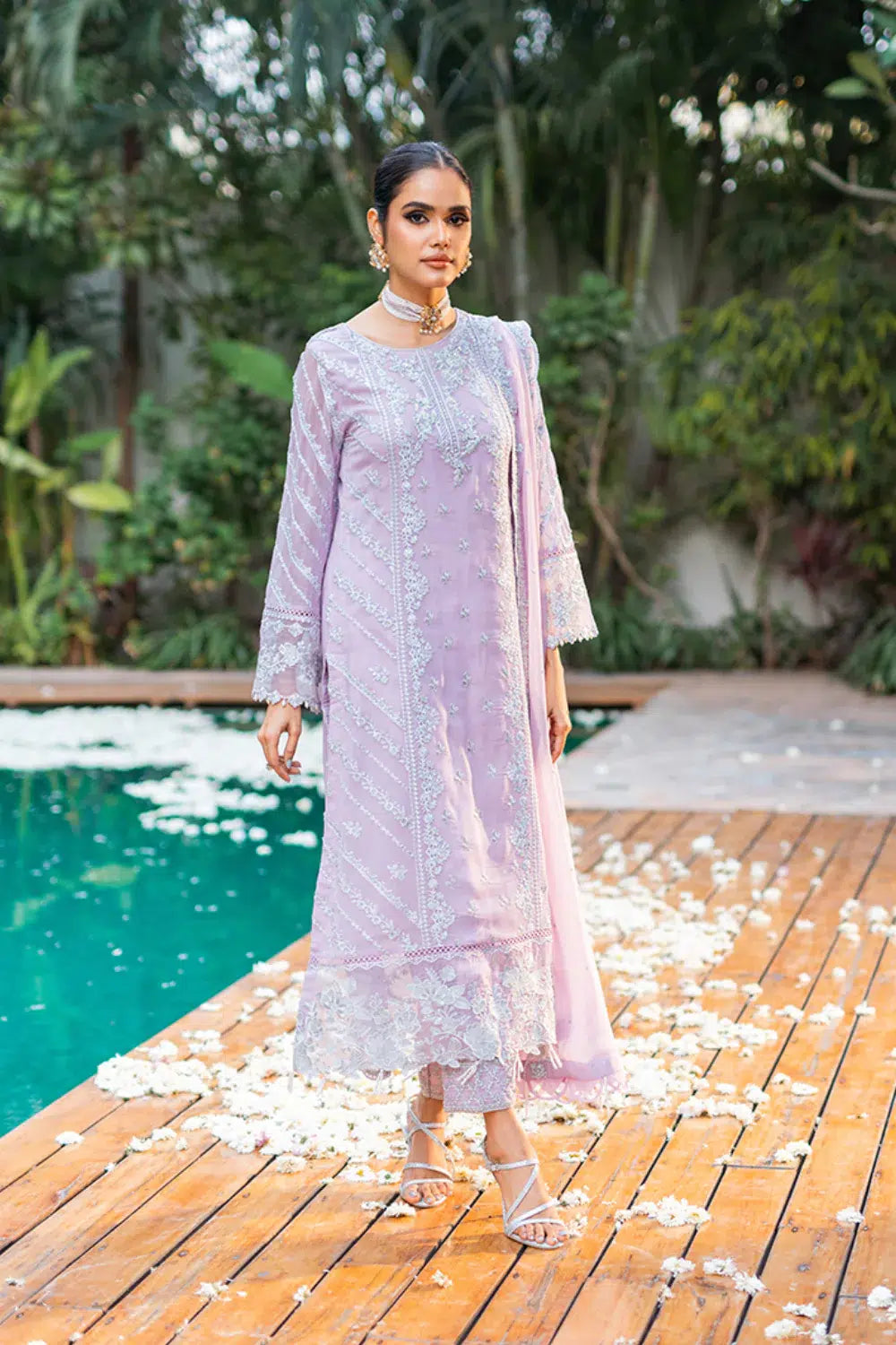 Azure | Embroidered Formals | Mystique Swan - Formal 