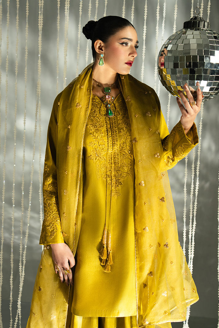 Imrozia Premium | Rosaile Luxury Pret | IP-185 Naira - Luxury Dress - available at Maria Faisal in UK and USA.