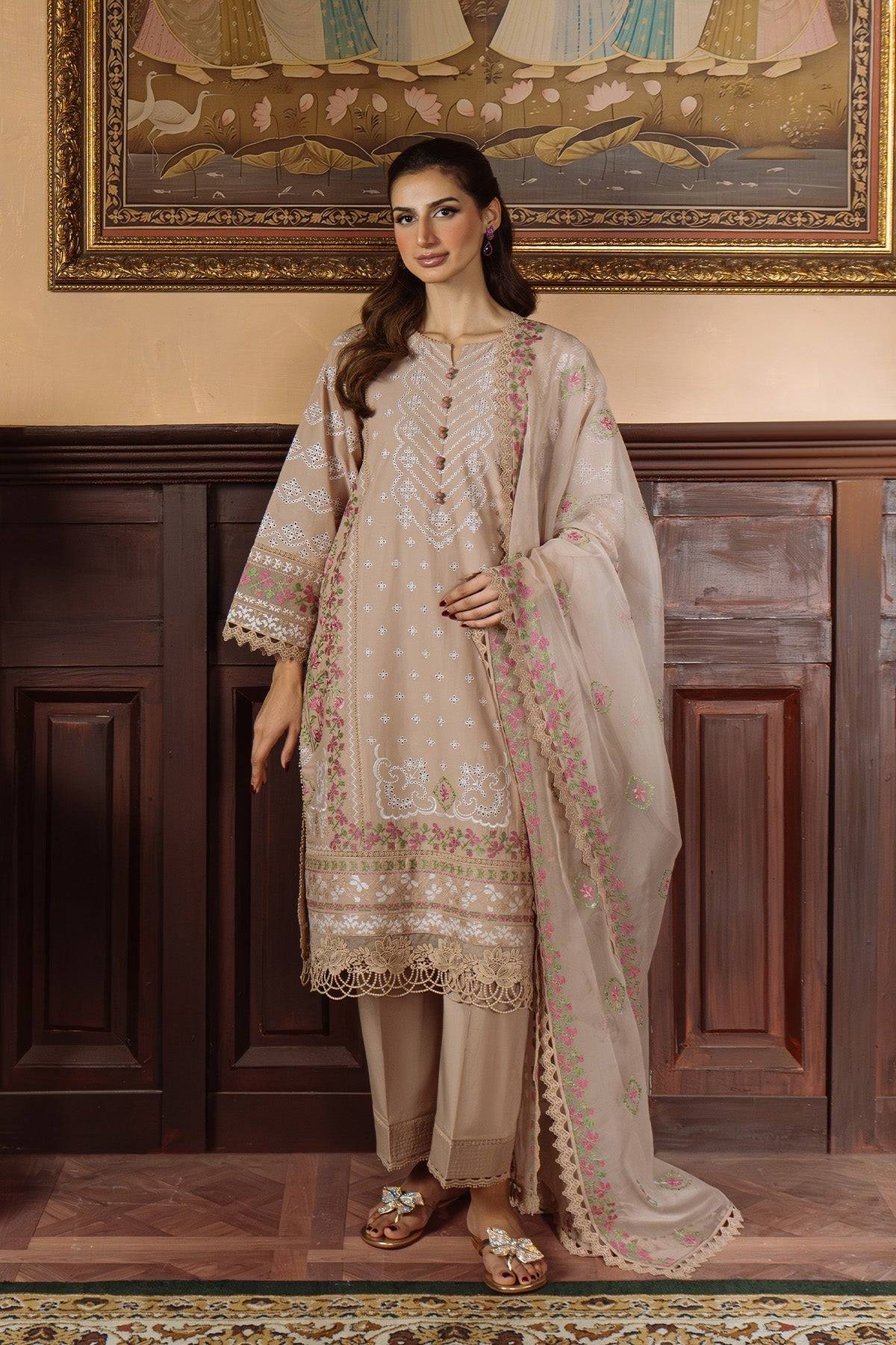 Sahar | Festive Edit Ready to Wear | Bronzed Beige - RTW by Maria Faisal - Registered Vendor of : Sahar - type : Ladies Clothes - 100% original wedding dresses