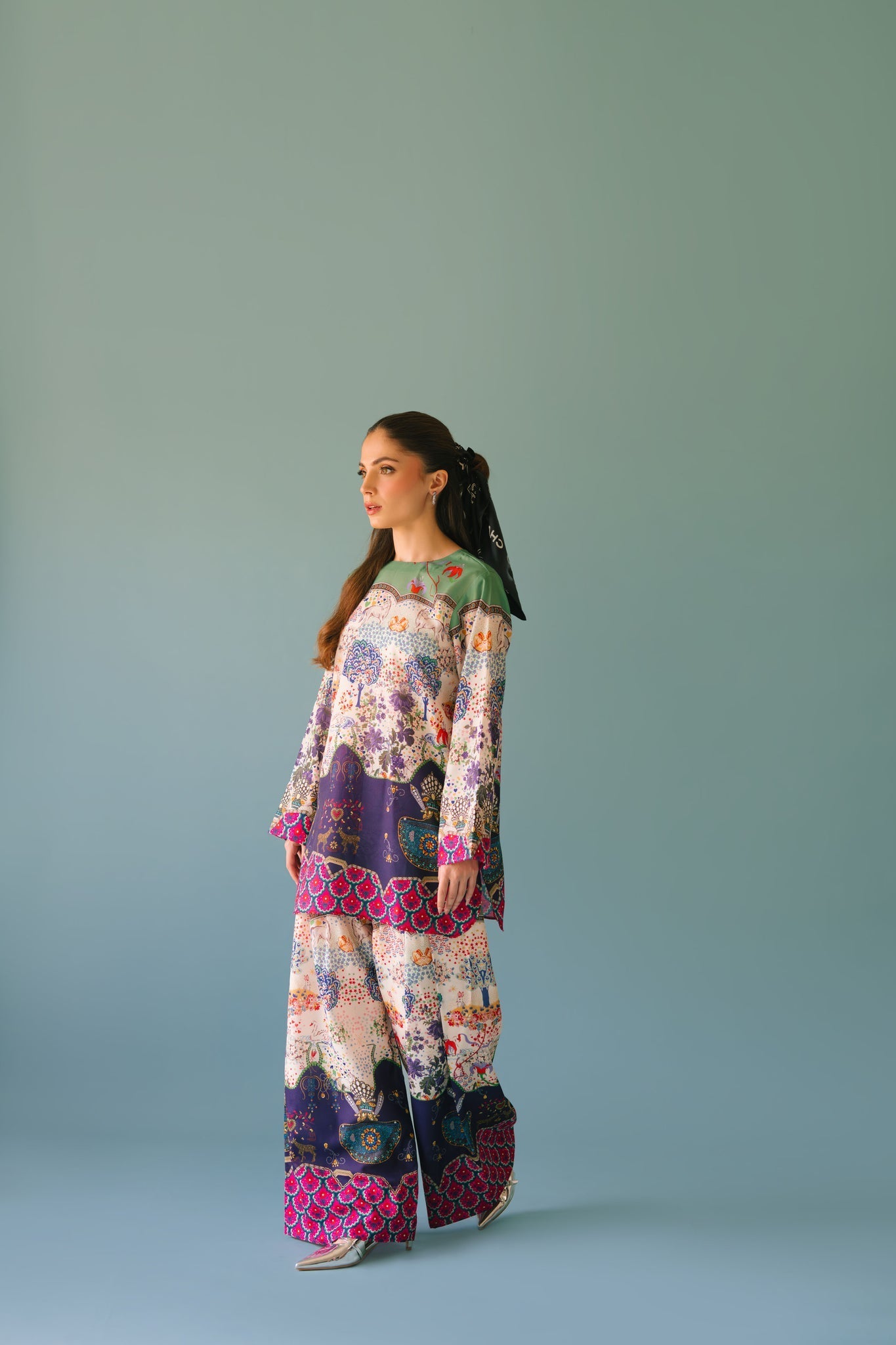 Sammy K | Lawn Pret 25 | Hanging Garden - Ladies Clothes - Maria Faisal