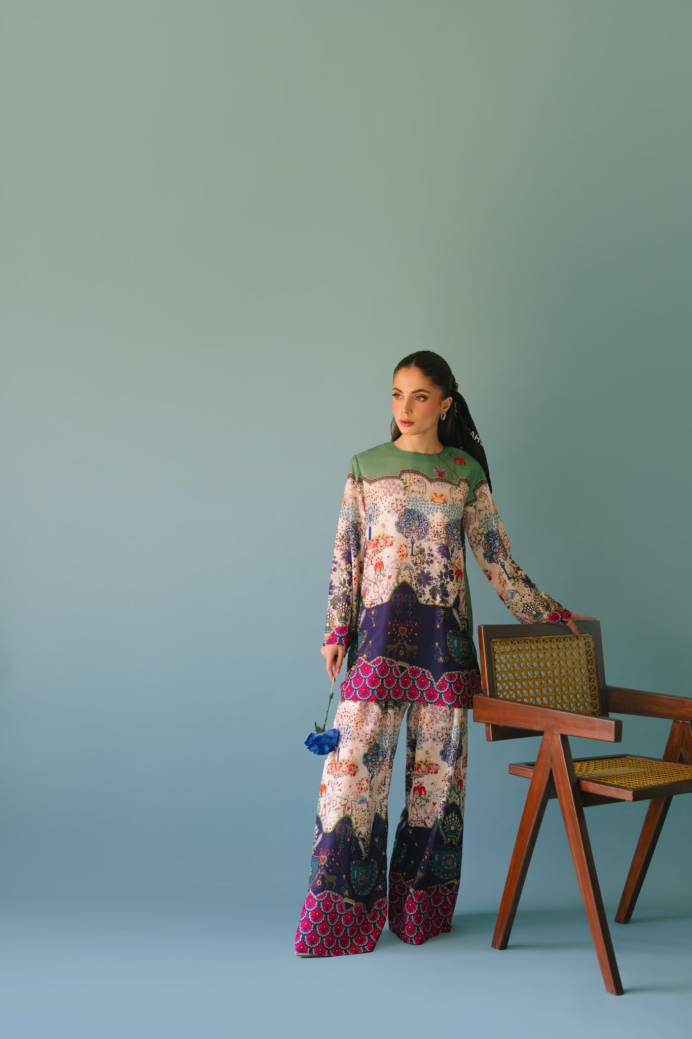 Sammy K | Lawn Pret 25 | Hanging Garden - Ladies Clothes - Maria Faisal