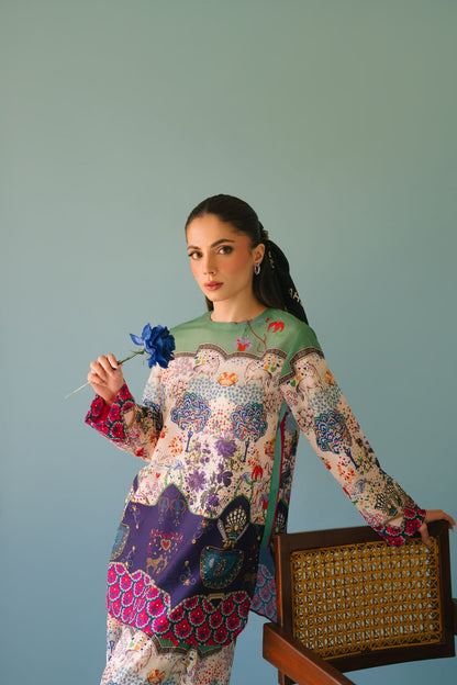 Sammy K | Lawn Pret 25 | Hanging Garden - Ladies Clothes - Maria Faisal