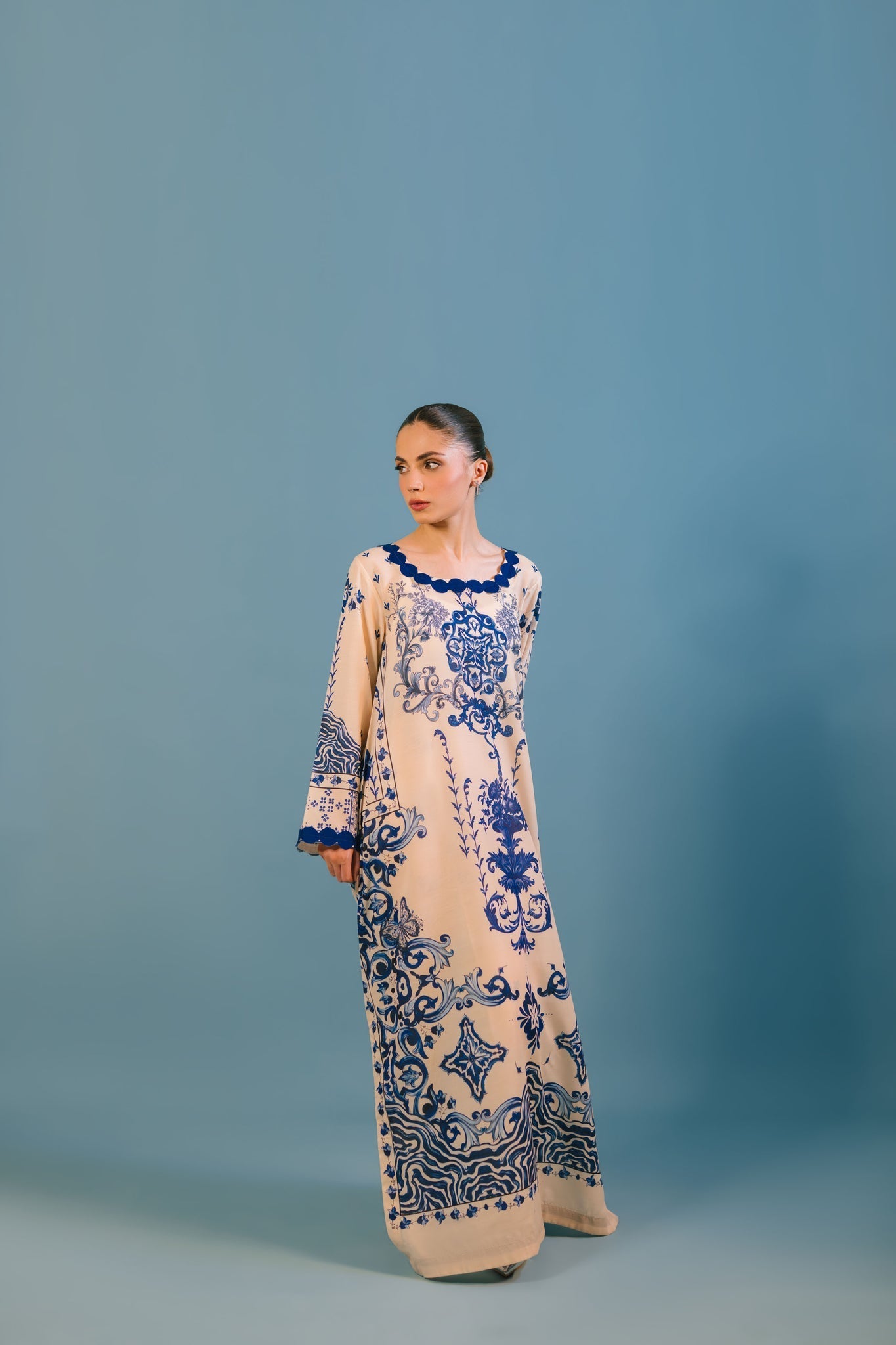 Sammy K | Lawn Pret 25 |Blue Bell - Ladies Clothes - Maria Faisal