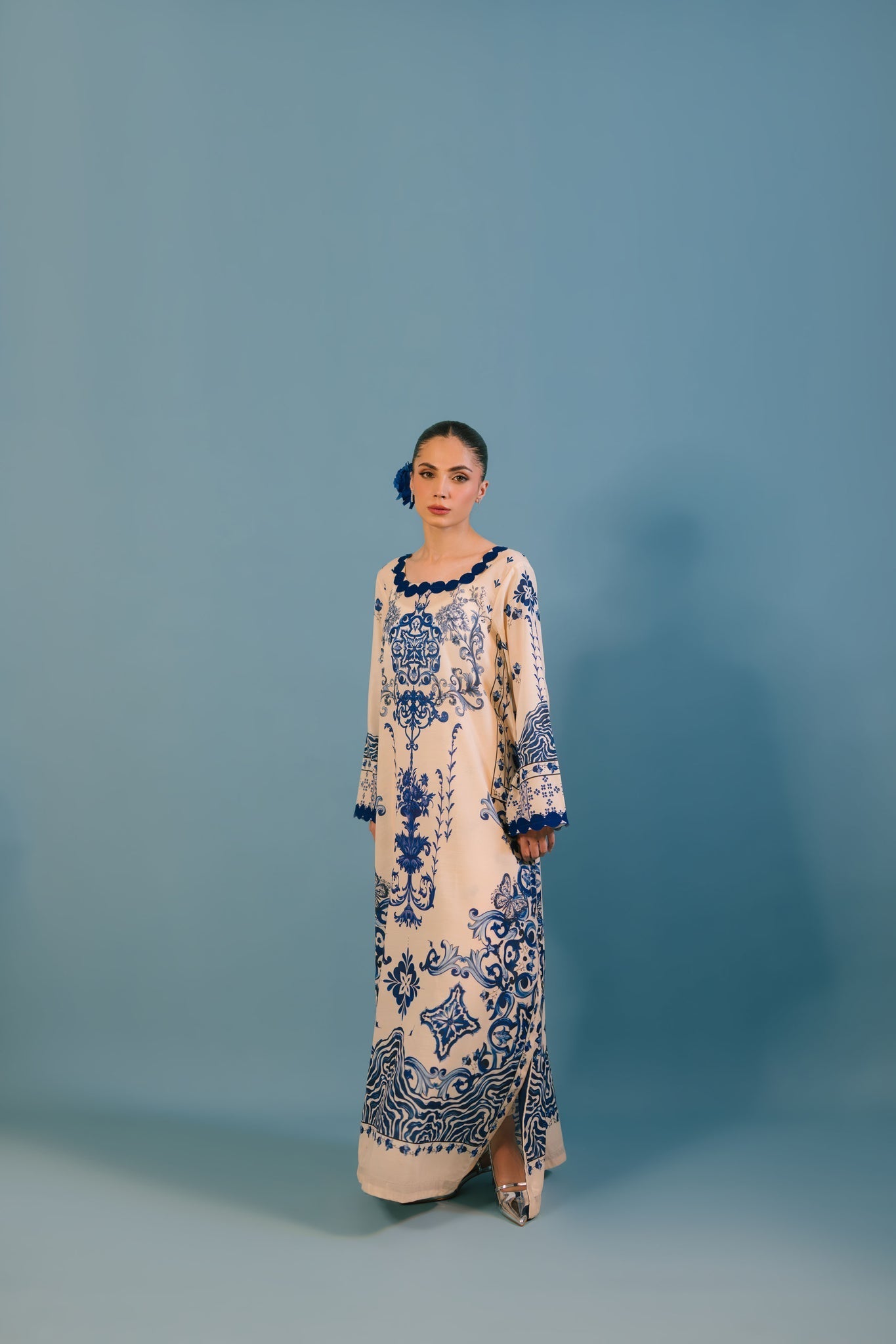 Sammy K | Lawn Pret 25 |Blue Bell - Ladies Clothes - Maria Faisal