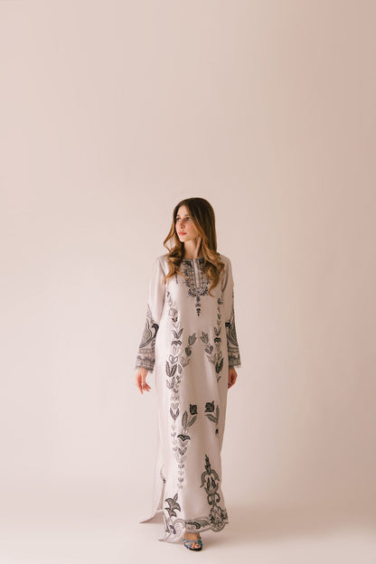 Sammy K | Aadat Festive Edition |Sea Holly - Ladies Clothes - Maria Faisal