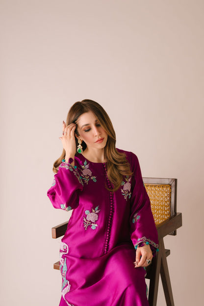 Sammy K | Aadat Festive Edition | Cyprus Vine - Ladies Clothes - Maria Faisal