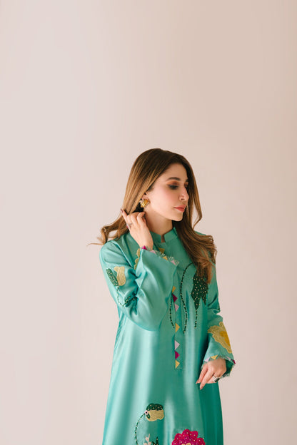 Sammy K | Aadat Festive Edition | Green Goddess - Ladies Clothes - Maria Faisal