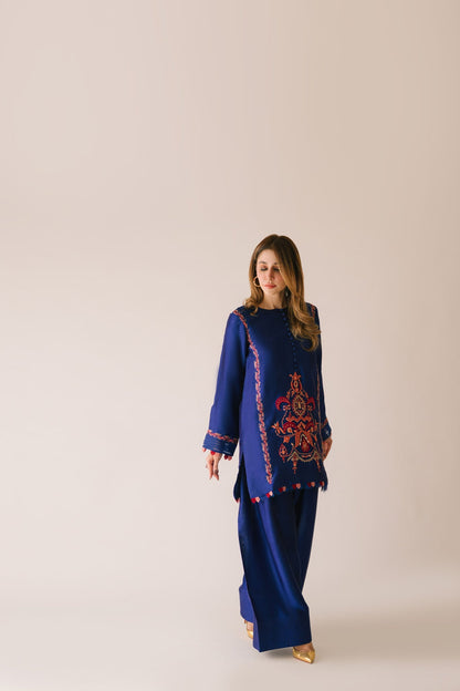 Sammy K | Aadat Festive Edition | Corn Flower - Ladies Clothes - Maria Faisal