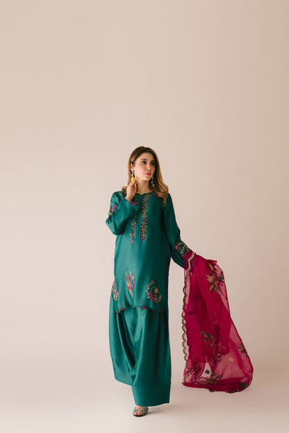 Sammy K | Aadat Festive Edition | Green Moon - Ladies Clothes - Maria Faisal