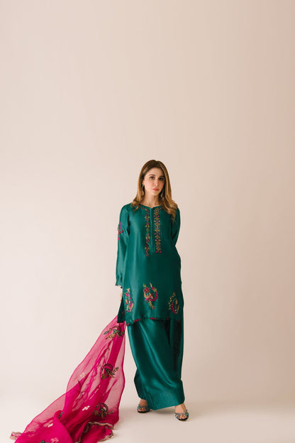 Sammy K | Aadat Festive Edition | Green Moon - Ladies Clothes - Maria Faisal