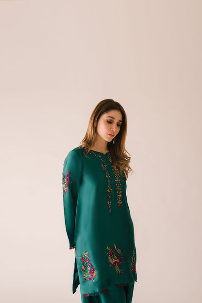 Sammy K | Aadat Festive Edition | Green Moon - Ladies Clothes - Maria Faisal