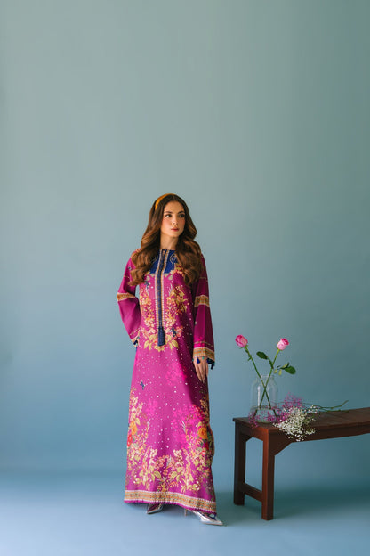 Sammy K | Lawn Pret 25 | Evening Rose - Ladies Clothes - Maria Faisal