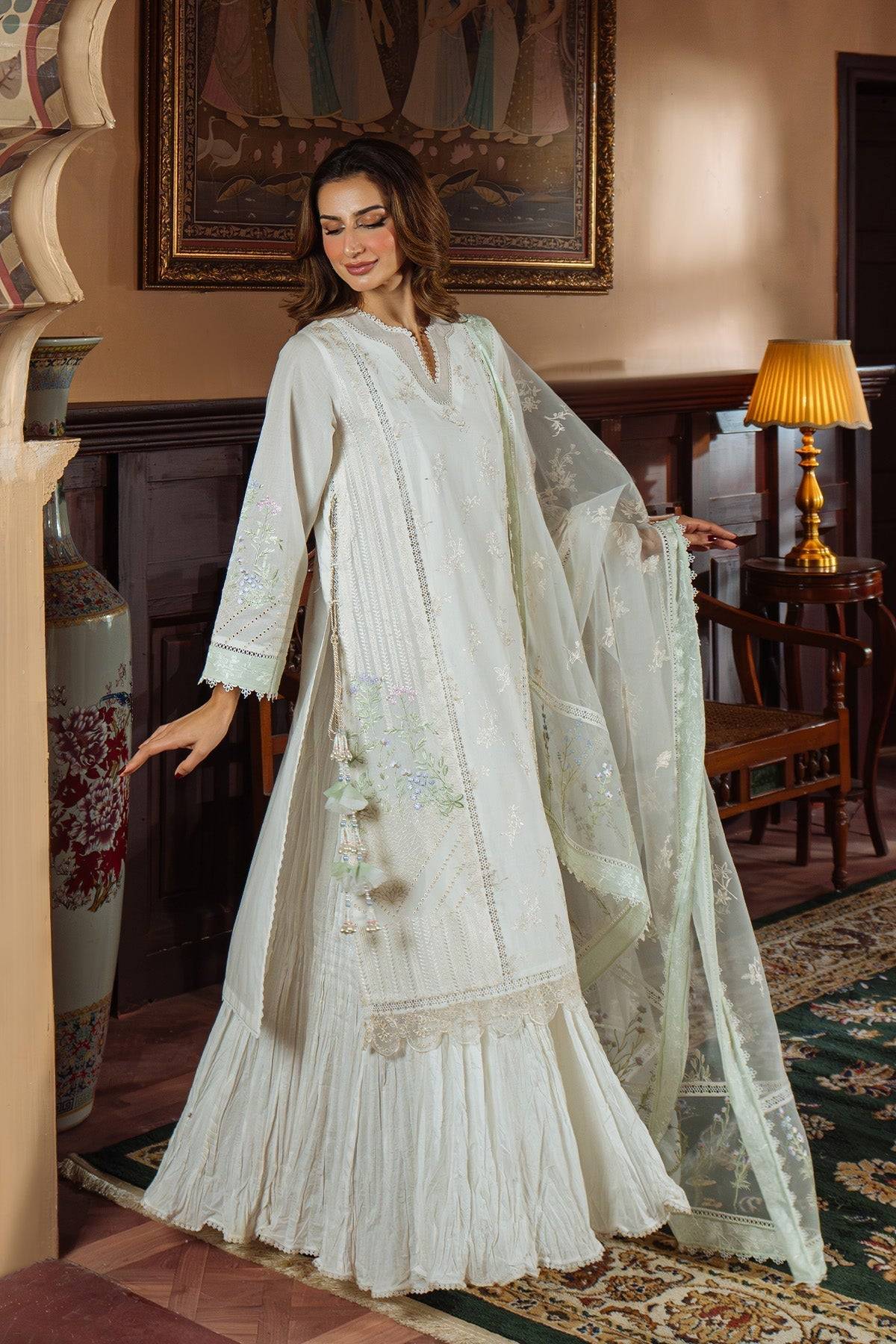 Sahar | Festive Edit Ready to Wear | Vanilla Sky - RTW by Maria Faisal - Registered Vendor of : Sahar - type : Ladies Clothes - 100% original wedding dresses