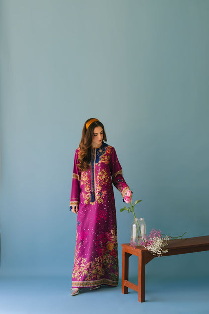 Sammy K | Lawn Pret 25 | Evening Rose - Ladies Clothes - Maria Faisal