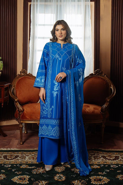 Sahar | Festive Edit Ready to Wear | Moroccan Blue - RTW by Maria Faisal - Registered Vendor of : Sahar - type : Ladies Clothes - 100% original wedding dresses