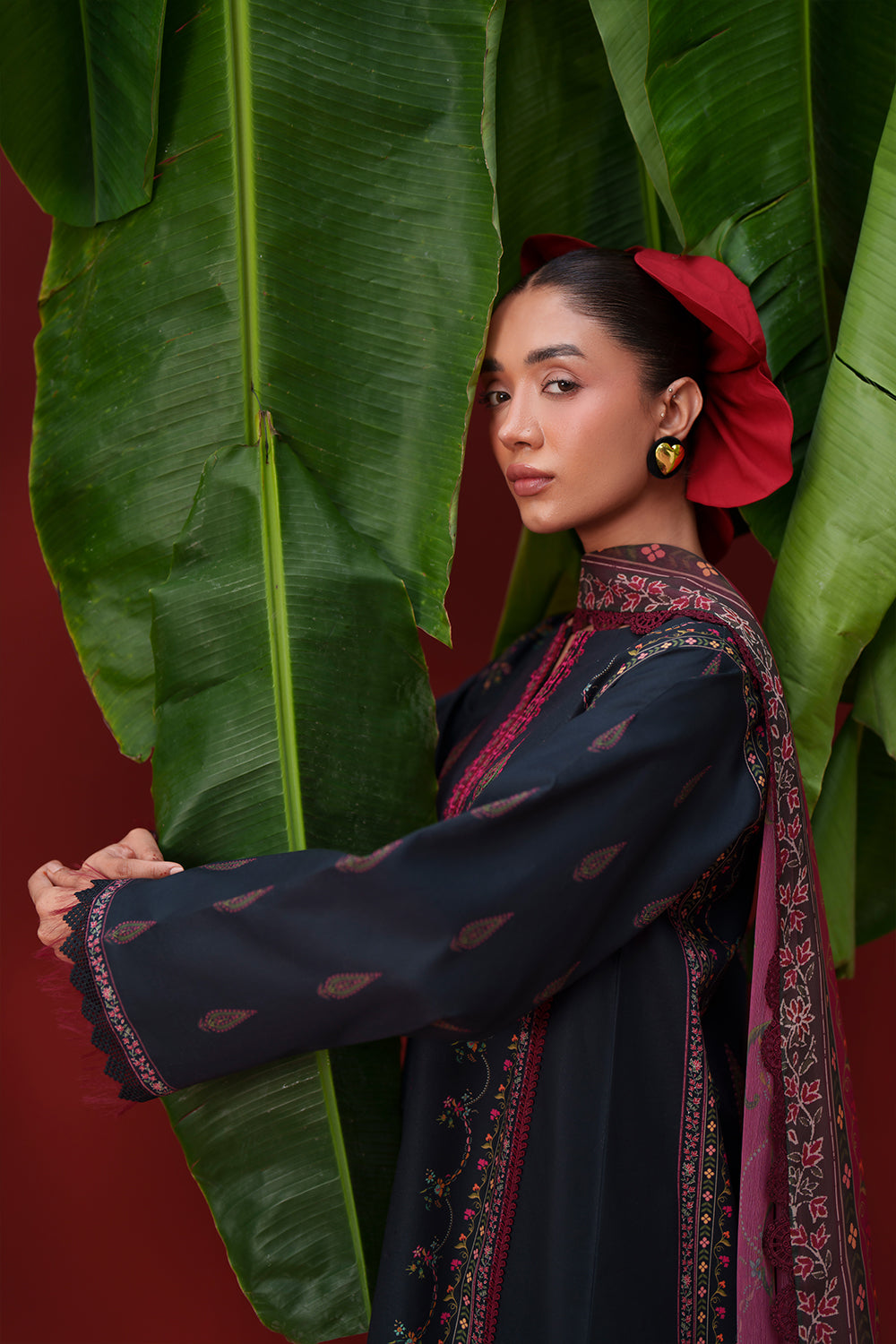 Saira Rizwan | Laanem SS 26 | AZAI-A-SRL26-03 - Luxury Dress - available at Maria Faisal in UK and USA.