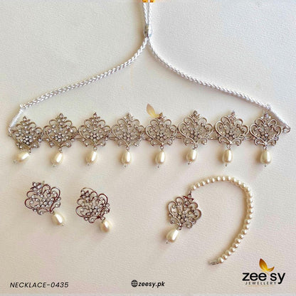 Ayeza Khan Necklace-0435 - Necklace Sets 