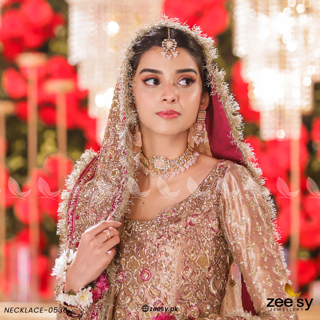 Kundan Necklace-0536 - Necklace Sets 